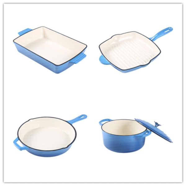Enamel Cast Iron Cookware - Image 6