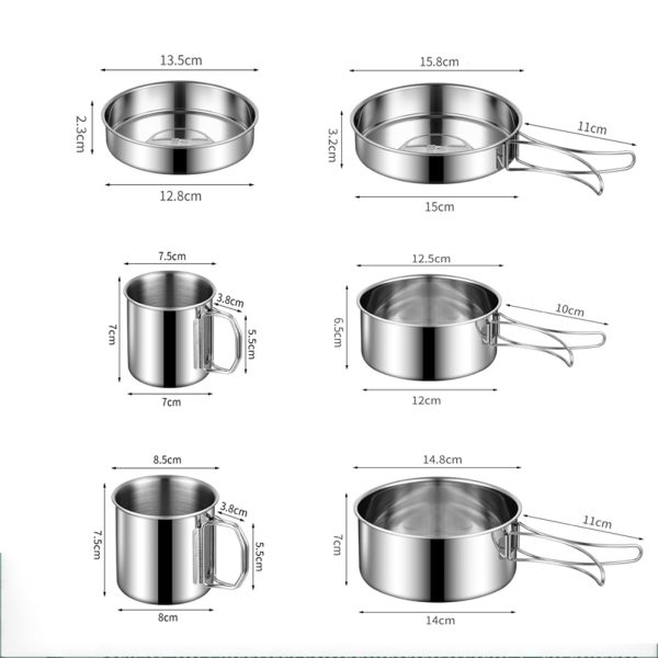 Camping Cookware Set - Image 4