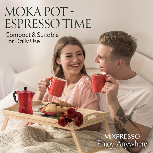 Aluminum Moka Stove Coffee Maker - Image 6