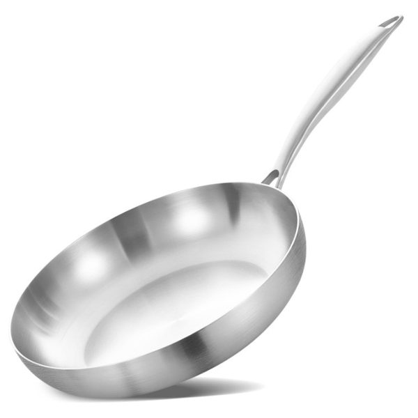 Tri-ply Stainless Steel Frying Pan