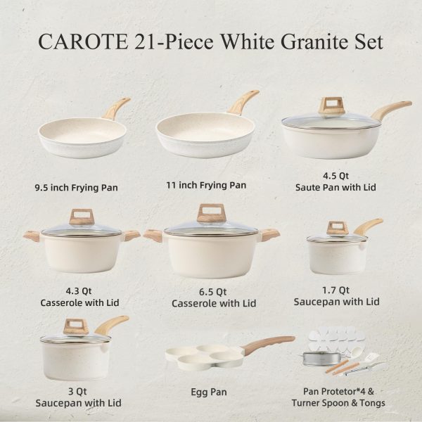 Cast aluminum non-stick pan - Image 2