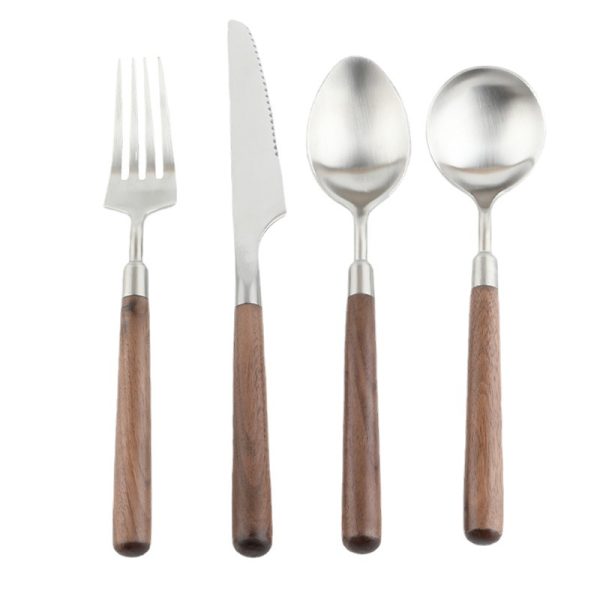 Walnut Handle Silverware